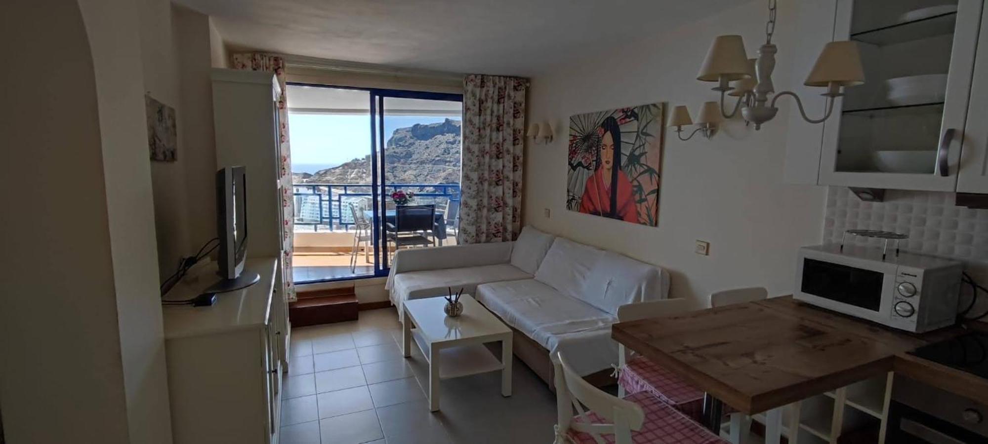 Ocean View Apartment In Taurito, Mogan - Top Floor Экстерьер фото