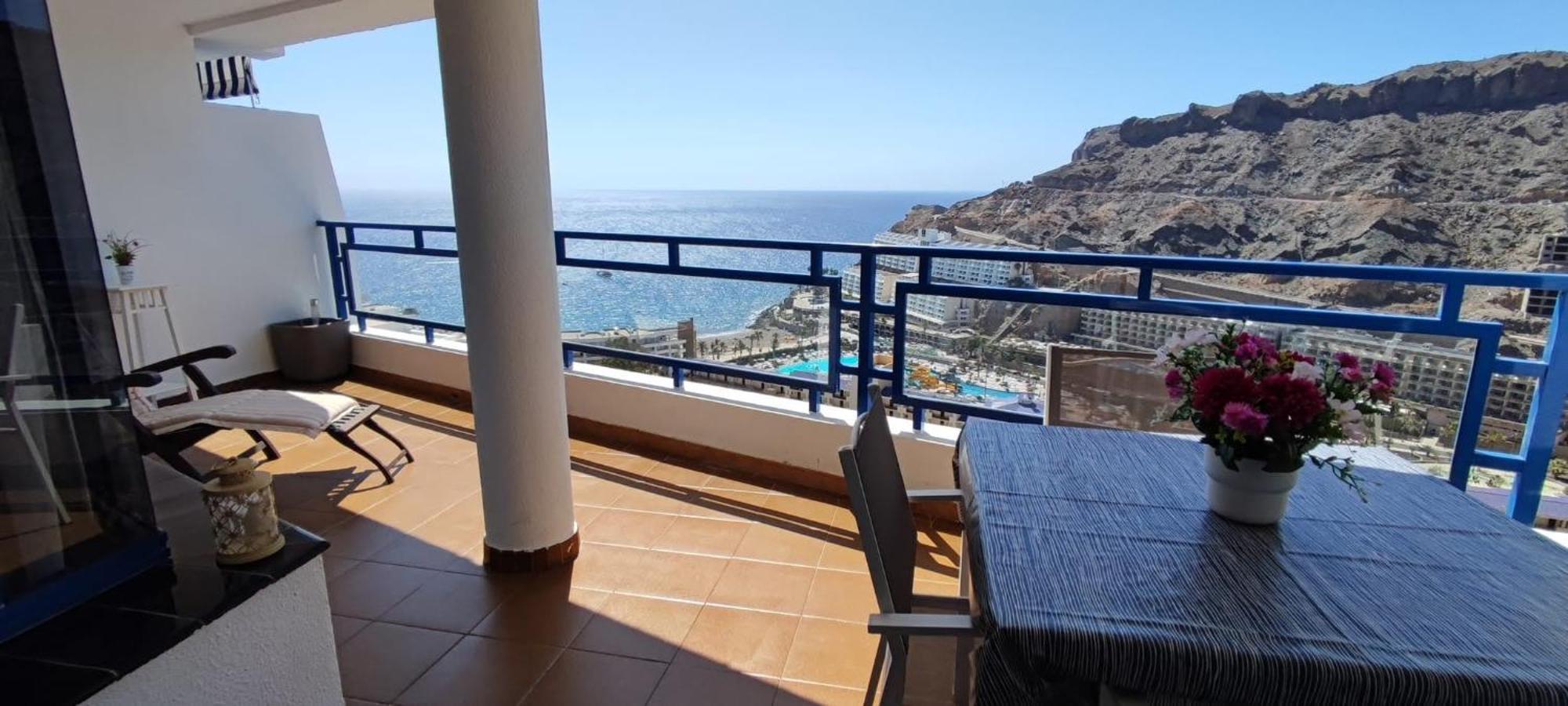 Ocean View Apartment In Taurito, Mogan - Top Floor Экстерьер фото